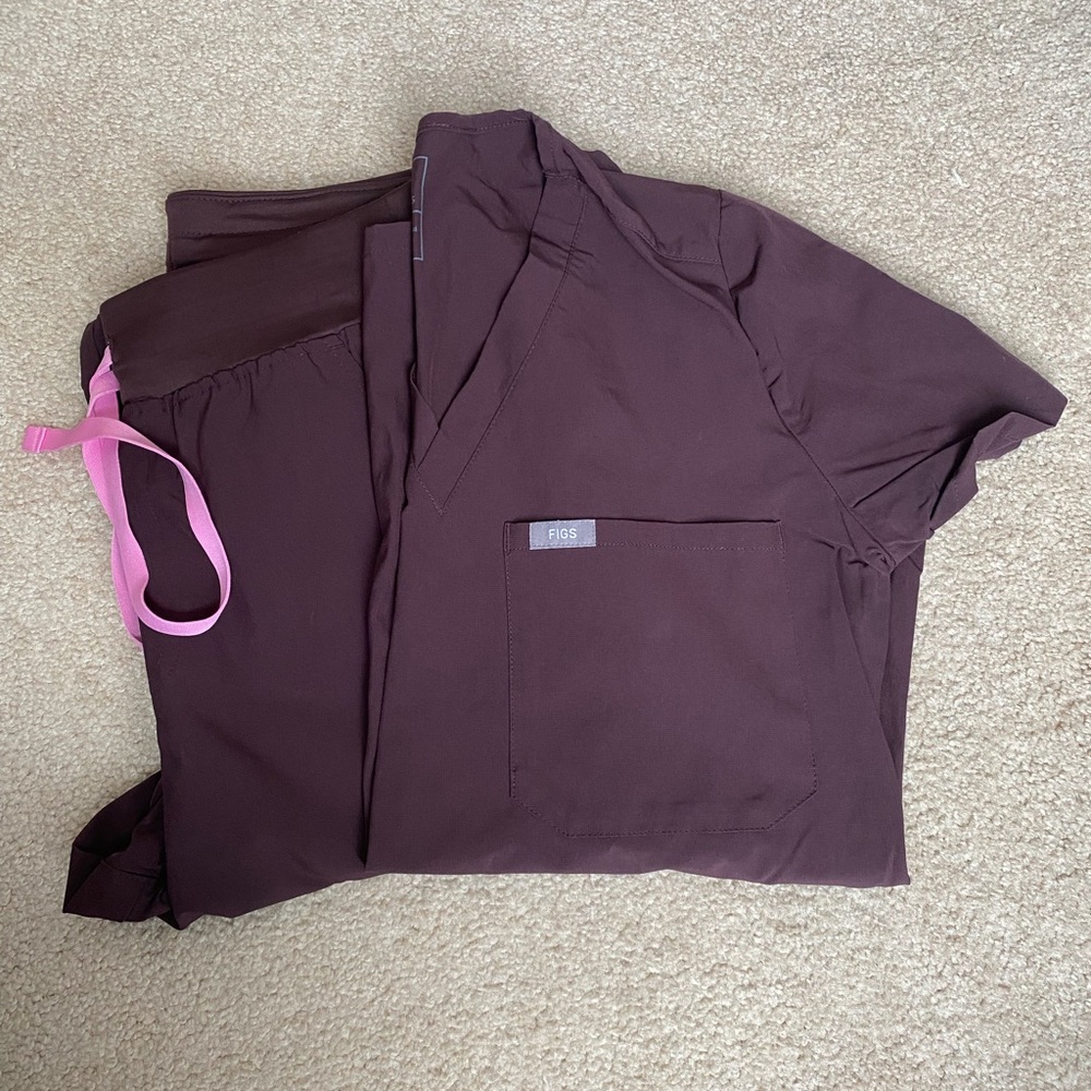 Figs Scrubs xs & small / tall - brown